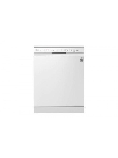 LG DF222FWS QuadWash™ gőzös mosogatógép TrueSteam™ technológiával