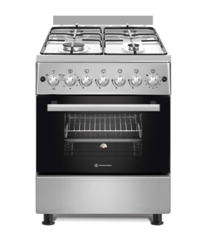Novacook F6B40EF INX Inox Kombinált Tűzhely