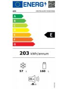 AEG/Electrolux OSC5S141ES E 217 Liter LowFrost Beépíthető Hűtőszekrény