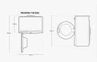 Samsung WW60A3120BE/LE C 6 kg 1200 f/p Elöltöltős Gőzös Keskeny Mosógép