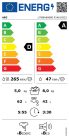 AEG L7WBA60680 MOSÓ-SZÁRÍTÓGÉP A/D 8/5 kg 1600 f/p ProSense Keskeny Felújított