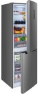 Hanseatic HKGK18560BNFI B 323 Liter Inox Kombinált Hűtőszekrény 