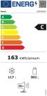BOSCH KGE49AICA Kombinált 302 L Low Frost  alulfagyasztós hűtőszekrény
