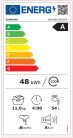 Samsung WW1BDG5B25AEEG A 11kg 1400 f/p Inverteres Gőzös Mosógép