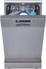 Hanseatic HG4585C10J7610DS C 10 Terítékes Inox Keskeny Mosogatógép