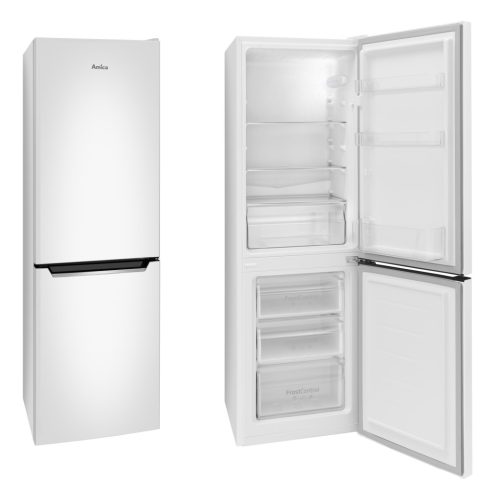 AMICA KGCL384155W E 157L Alulfagyasztós Kombinált Hűtőszekrény