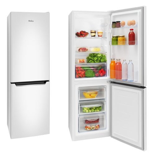 AMICA KGCL384155W E 157L Alulfagyasztós Kombinált Hűtőszekrény