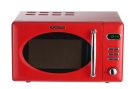 Wolkenstein WMW720 FR Piros Retro 700 W 20 L Mikrohullámú sütő 