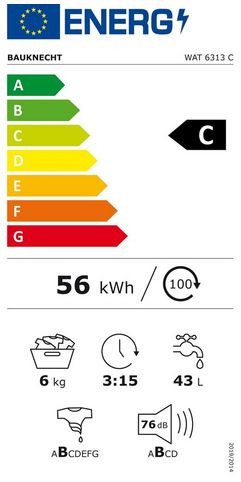 Bauknecht-Whirlpool WAT 6313 C  6kg 1200 f/p  Felültöltős Mosógép