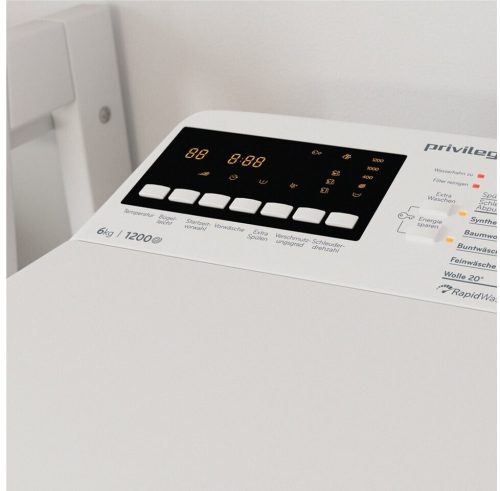 Privileg PWT Class B6S6 N B 1200f/p. 6kg Inverteres Felültöltős Mosógép