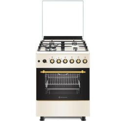 Novacook F6TS40EG-Retro Wok 66L Kombinált Tűzhely