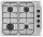 Novacook E440C Beépíthető Inox Gázfőzőlap