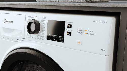 Bauknecht-Whirlpool Super Eco 845 A A 8kg 1400 f/p Inverteres Elöltöltős Mosógép