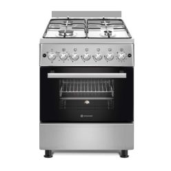 Novacook F6B40EF INX Inox Kombinált Tűzhely