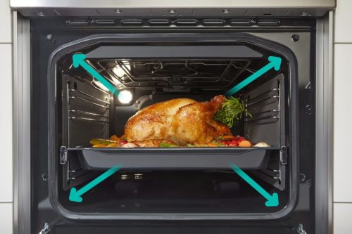 Gorenje GEC5A21WG A 71 Liter AquaClean Elektromos Tűzhely