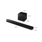 Samsung HW-Q800F 5.1.2 csatornás Dolby Atmos hangprojektor mélynyomóval