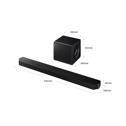 Samsung HW-Q800F 5.1.2 csatornás Dolby Atmos hangprojektor mélynyomóval