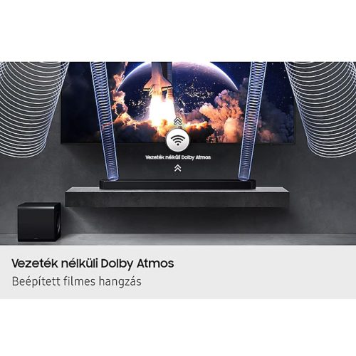 Samsung HW-Q800F 5.1.2 csatornás Dolby Atmos hangprojektor mélynyomóval