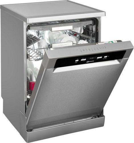 Bauknecht-Whirlpool OBFC Ecosilent 9760 A 14 Terítékes Inox Szabadonálló Mosogatógép