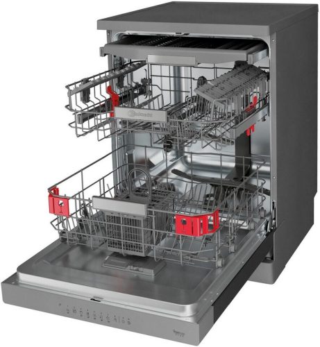 Bauknecht-Whirlpool OBFC Ecosilent 9760 A 14 Terítékes Inox Szabadonálló Mosogatógép