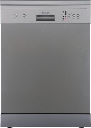 Hanseatic HG6085E127635S E 12 Terítékes Inox Szabadonálló Mosogatógép