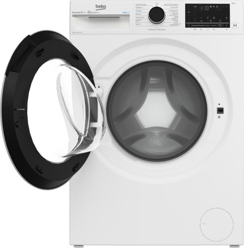 Beko EX8146ST2 A 8kg 1400 f/p Inverteres Gőzös Elöltöltős Mosógép