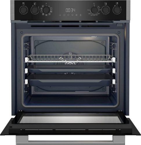 GrundigGEHM19310BMPF A+ 72L Pirolitikus/Hidrolitikus Beépíthető Sütő + Kerámia Főzőlap Szett