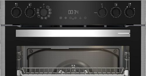 GrundigGEHM19310BMPF A+ 72L Pirolitikus/Hidrolitikus Beépíthető Sütő + Kerámia Főzőlap Szett