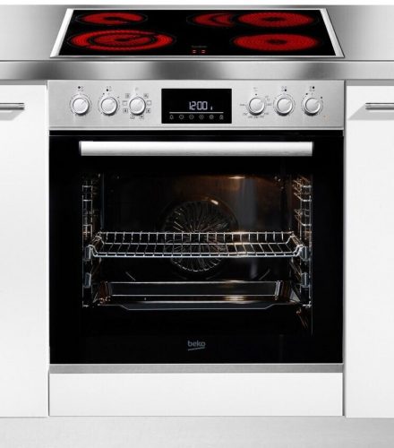 Beko BBUM12322X A 72L SteamShine Beépíthető Sütő + Kerámia Főzőlap Szett