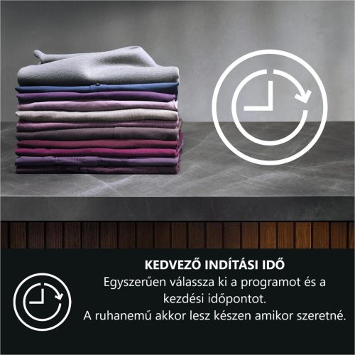 AEG L6FA48FL A 8 kg 1400 f/p Inverteres Elöltöltős Mosógép