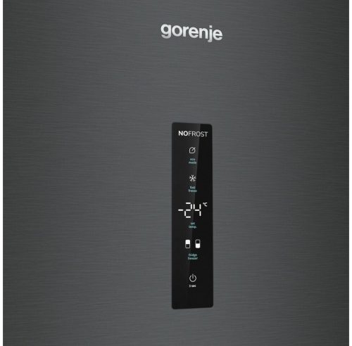 Gorenje NRK619C61BX4OT C 300L Alulfagyasztós NoFrost Plus Kombinált Hűtőszekrény