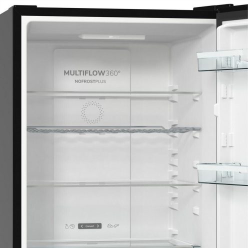Gorenje NRK619C61BX4OT C 300L Alulfagyasztós NoFrost Plus Kombinált Hűtőszekrény