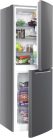 Hanseatic HKGK16655CNFI C 230L Inox NoFrost Alulfagyasztós Kombinált Hűtőszekrény