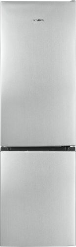 Privileg PRKF 8251 XP5E D 250Liter Total NoFrost Inox Alulfagyasztós Kombinált Hűtőszekrény