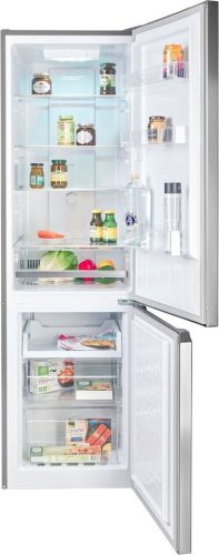 Privileg PRKF 8251 XP5E D 250Liter Total NoFrost Inox Alulfagyasztós Kombinált Hűtőszekrény