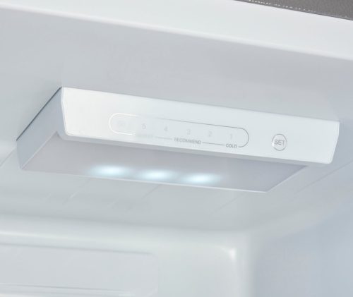 Privileg PRKF 8251 XP5E D 250Liter Total NoFrost Inox Alulfagyasztós Kombinált Hűtőszekrény