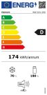 Privileg PRKF 8251 XP5E D 250Liter Total NoFrost Inox Alulfagyasztós Kombinált Hűtőszekrény
