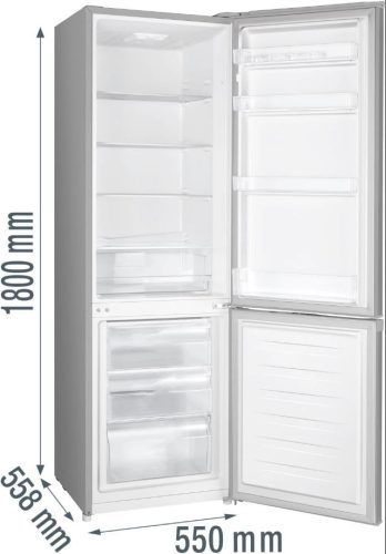 Gorenje RK418DPS4 D 269 Liter Alulfagyasztós Kombinált Hűtőszekrény
