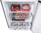 Hanseatic HKGK18560CNFDI C 323 Liter NoFrost Kombinált Inox Hűtőszekrény