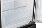 Hanseatic HKGK16155CBI C 230 Liter Fekete Alulfagyasztós Kombinált Hűtőszekrény