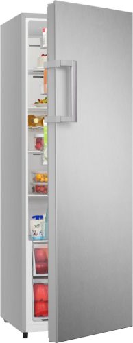 Hanseatic HKS17260CI C 322Liter Inox NoFrost  Egyajtós Hűtőszekrény