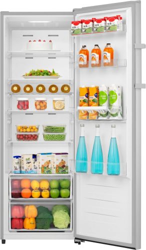 Hanseatic HKS17260CI C 322Liter Inox NoFrost  Egyajtós Hűtőszekrény