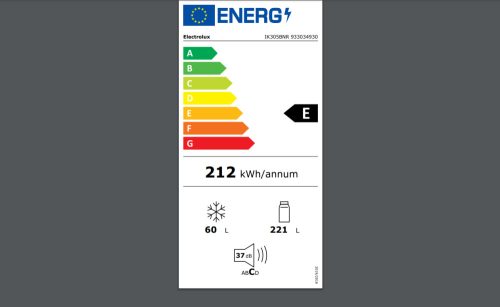 Electrolux IK305BNR E 281 Liter NoFrost Beépíthető Hűtőszekrény