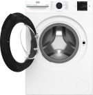 Beko BM3WFU3741X A 7kg 1400 f/p Inverteres Gőzös Keskeny Elöltöltős Mosógép