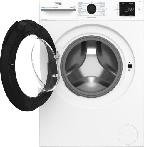 Beko BM3WFU3741X A 7kg 1400 f/p Inverteres Gőzös Keskeny Elöltöltős Mosógép