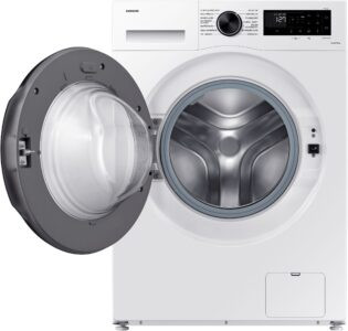 Samsung WW8ECGC04AAE A 8kg 1400 f/p Digital Inverteres Gőzös Elöltöltős Mosógép