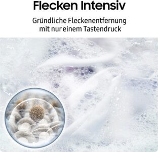 Samsung WW8ECGC04AAE A 8kg 1400 f/p Digital Inverteres Gőzös Elöltöltős Mosógép