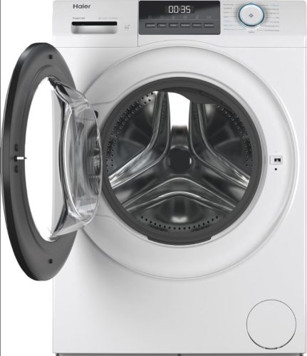 Haier HW80-B14929BU1 A 8kg 1400 f/p BPM Inverteres Keskeny Gőzös Elöltöltős Mosógép