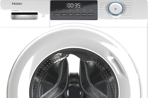 Haier HW80-B14929BU1 A 8kg 1400 f/p BPM Inverteres Keskeny Gőzös Elöltöltős Mosógép
