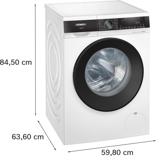 Siemens WG56G2Z41 A 10kg 1600 f/p iQdrive Inverteres Gőzös Elöltöltős Mosógép
